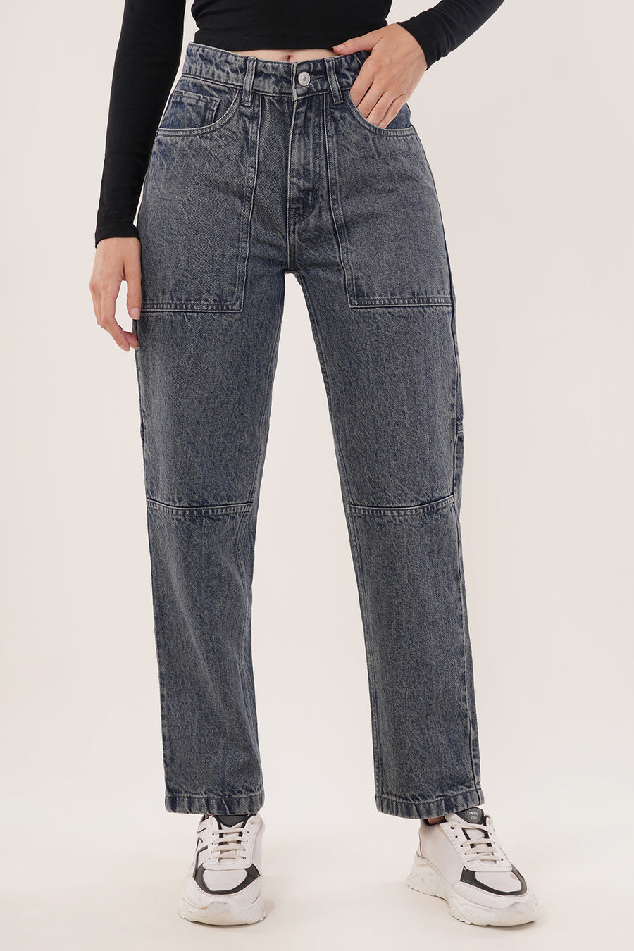 Utility Straight Fit Jeans