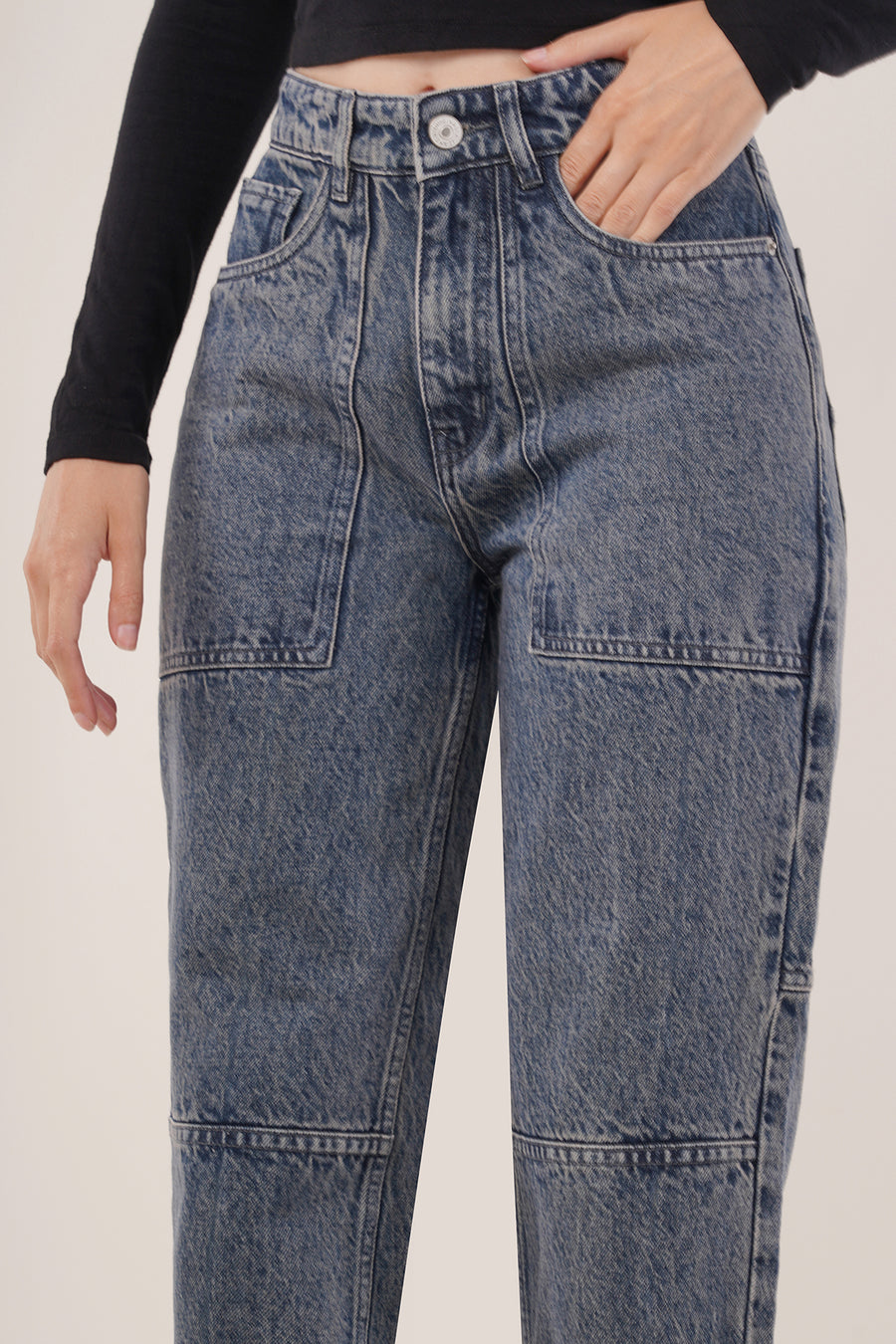 Utility Straight Fit Jeans