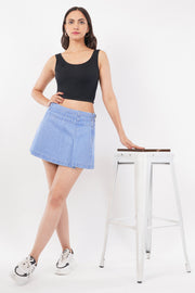 Mini Skirt with belt