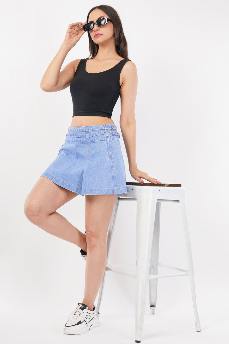 Mini Skirt with belt