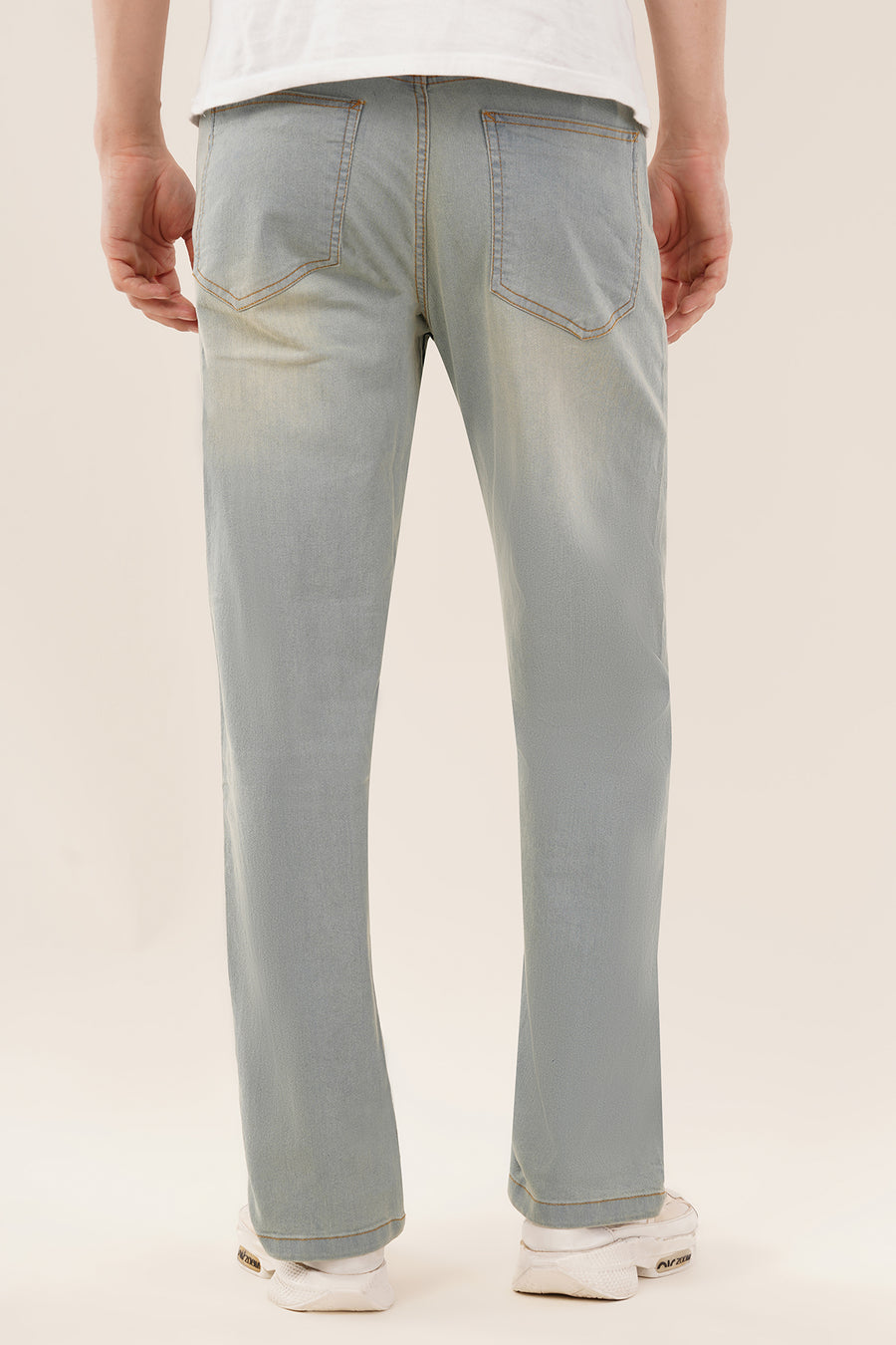 Relaxed Straight-Fit Jeans